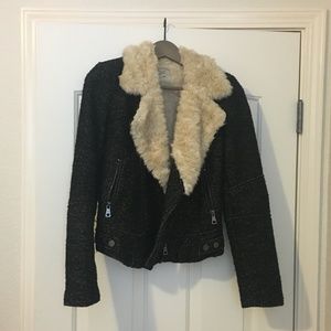 Zara Trafaluc tweed jacket size s